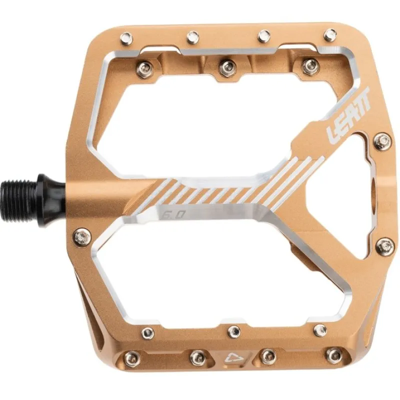 Pedale LEATT Pedals AllMtn 6.0 Flat Wide 114x107mm Frost Bronze Vezi acum